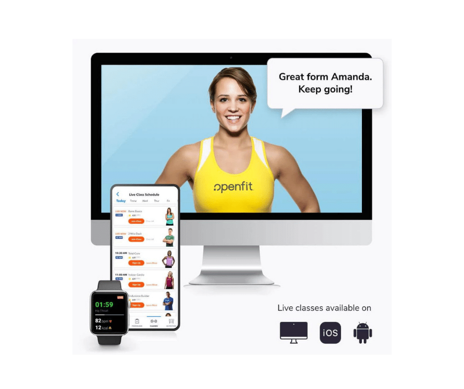 OpenFit exercise streaming app
