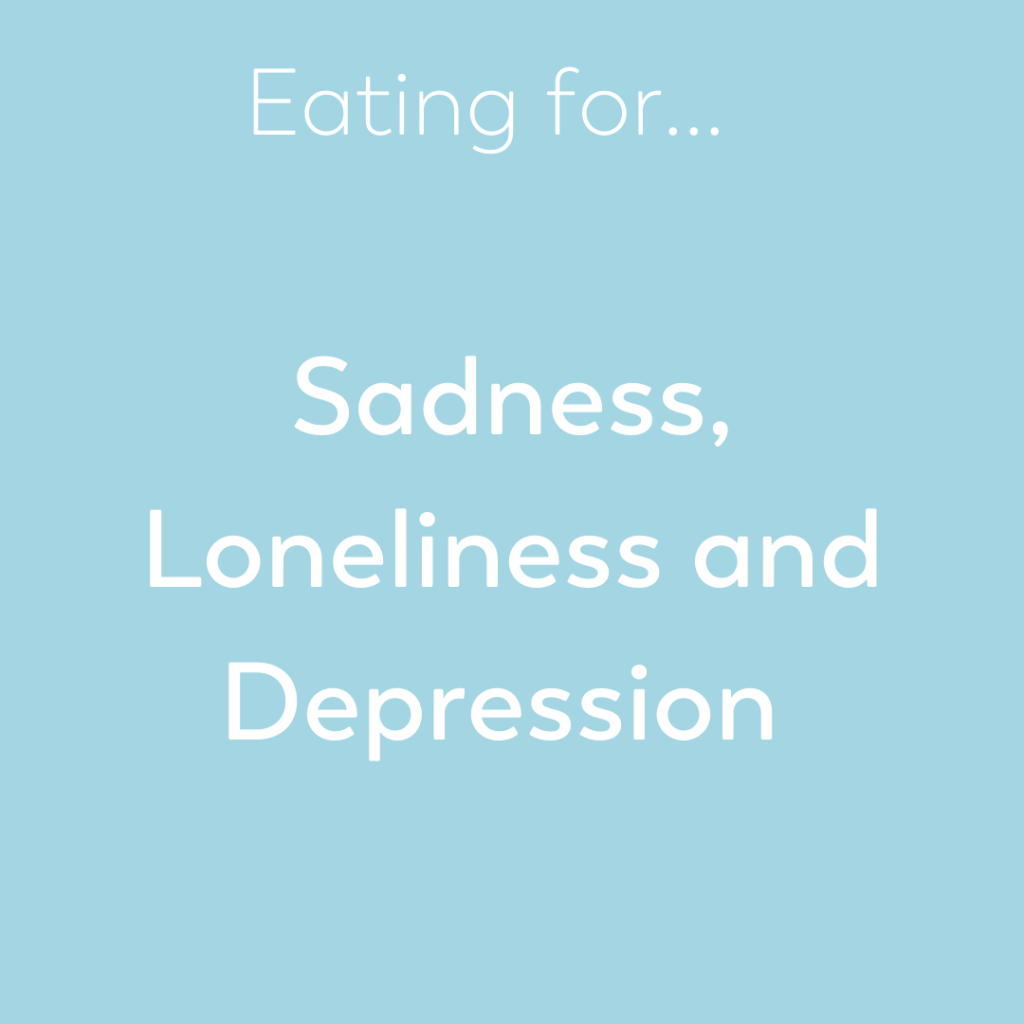 image link to blog on sadness, loneliness and depression eating emotional eating blog series on bariatric food coach