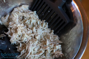 shredded chicken on bariatric food coach chicken lettuce wraps