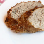 recipe image for Walnut Rosemary Pork Tenderloin bariatric recipe