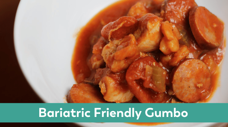bariatric friendly gumbo recipe from bariatric food coach