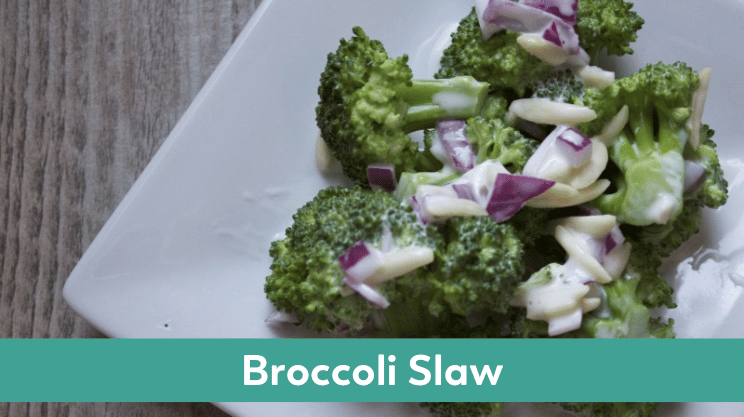 Bariatric Friendly version of Broccoli Slaw 